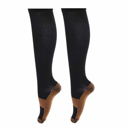 Copper Compression Socks Fatigue Pain Relief