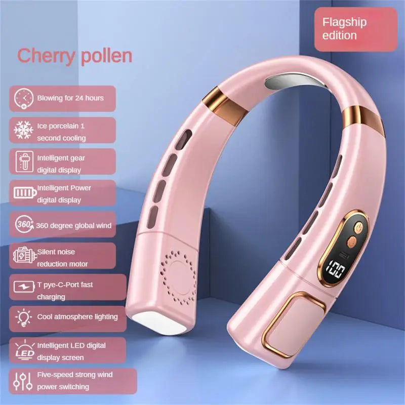 Electric Fan For Sports Neck Fan Portable Air Conditioner