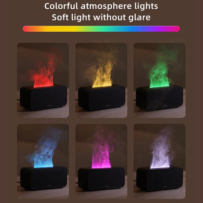 Mini Desktop Simulation Flame Humidifier