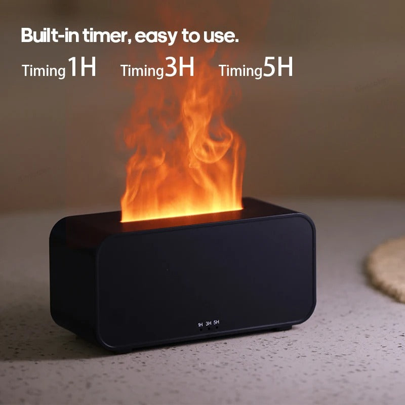 Mini Desktop Simulation Flame Humidifier