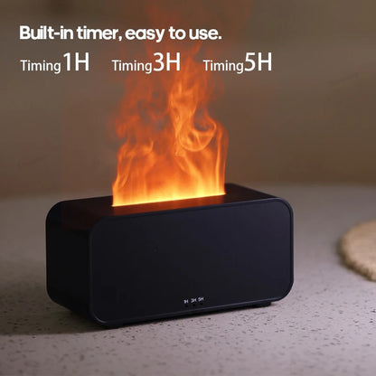 Mini Desktop Simulation Flame Humidifier